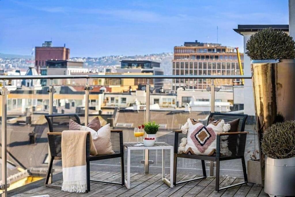 Praktisk 1-Roms Leilighet Oslo Zewnętrze zdjęcie